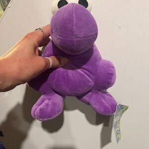 Adorable Purple Plush Dinosaur Toy